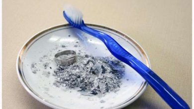 كيفية تنظيف خاتم الفضة 